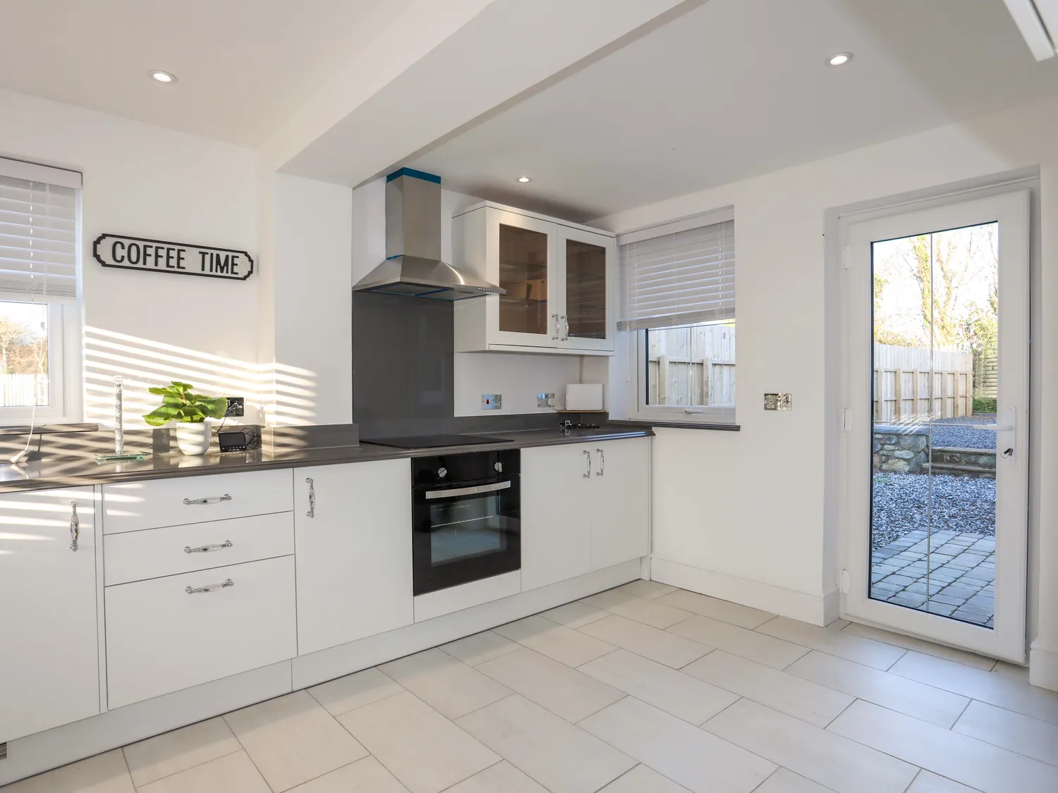 Fully equipped kitchen at Tyn Fridd